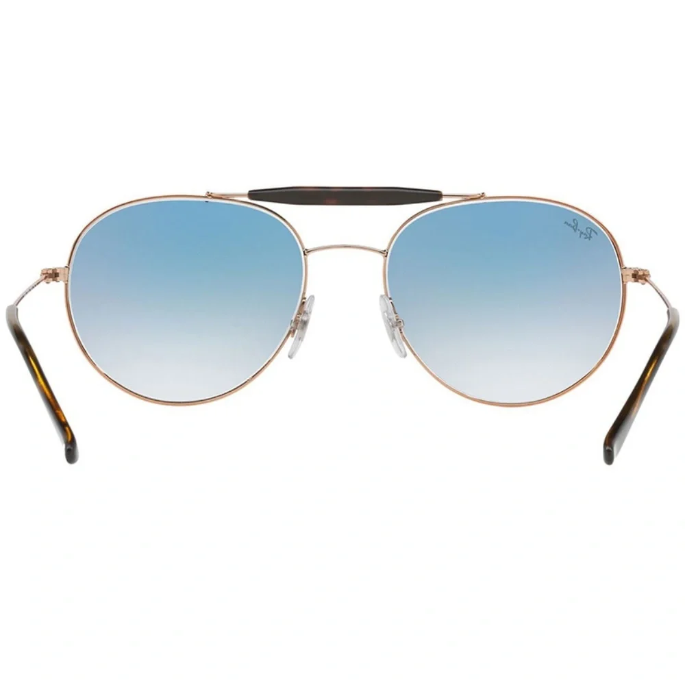 Ray-Ban Sunglasses Bronze/Copper w/Light Blue Lens - Picture 5 of 5